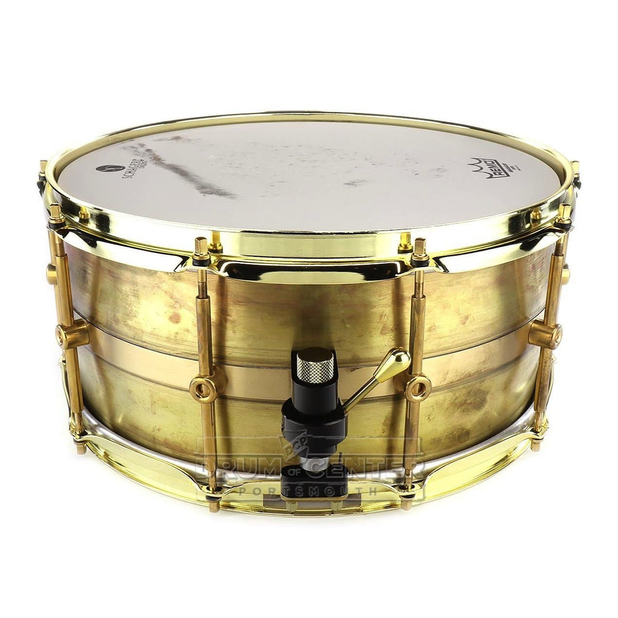 Schagerl Antares Snare Drum 14x6.5 Raw Brass