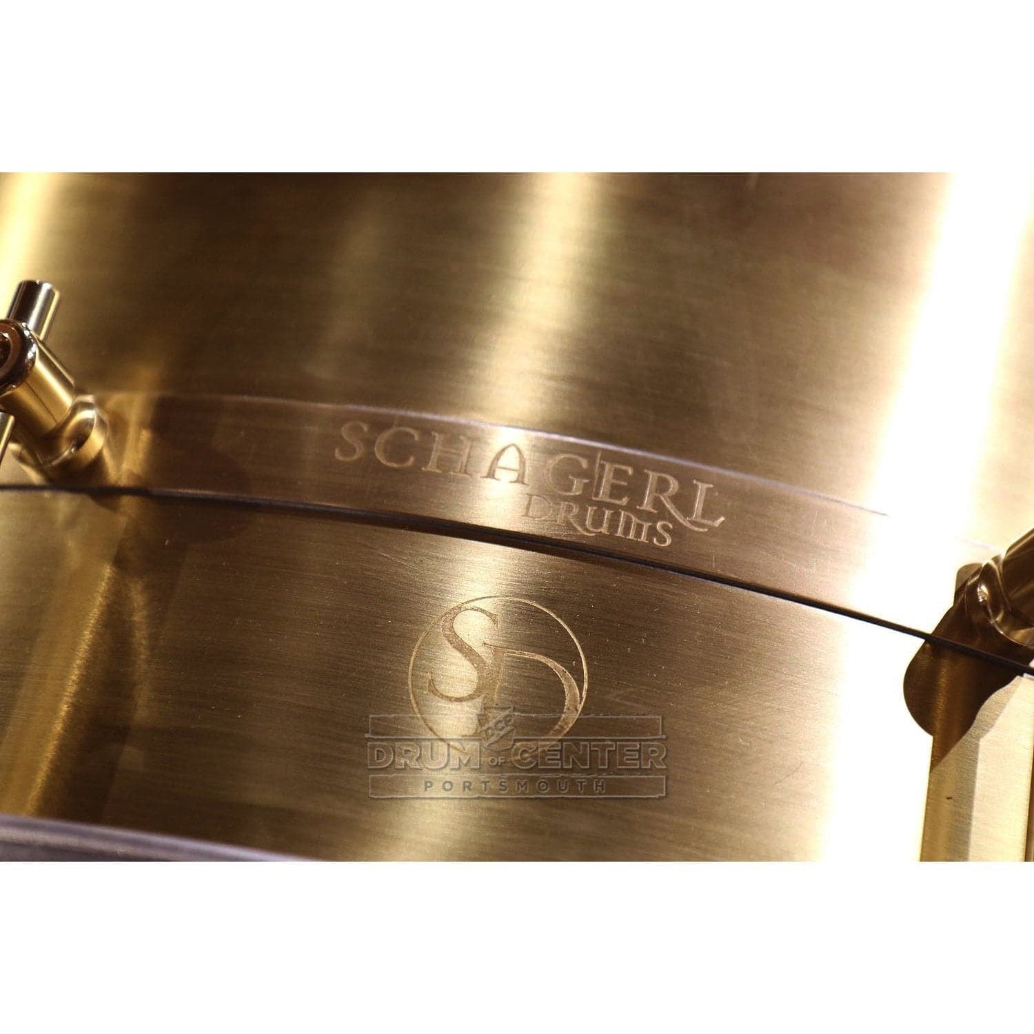 Schagerl Drum Set Brass Series Rock Kit 3pc