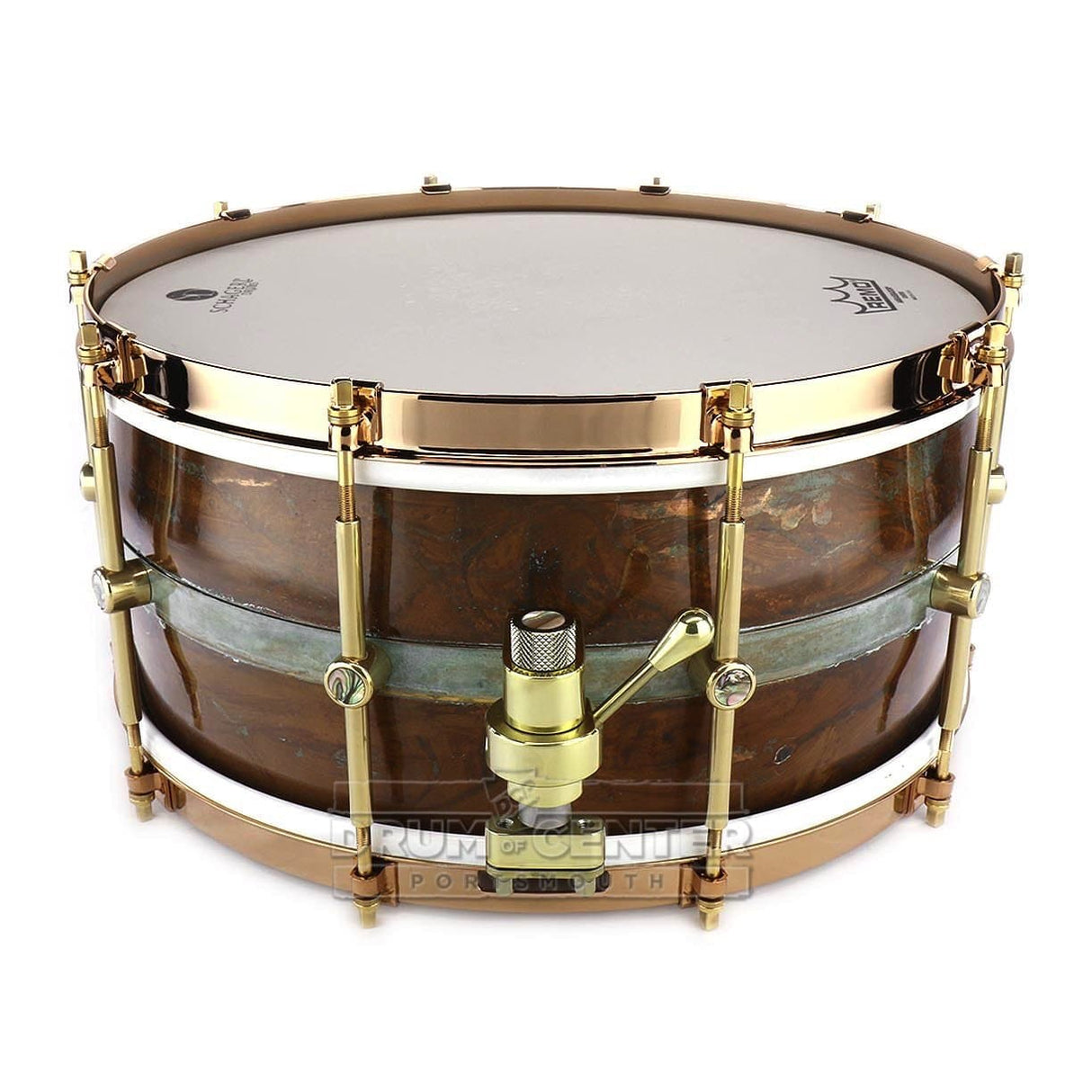 Schagerl Custom Series Snare Drum 14x6.5 Mother of Pearl