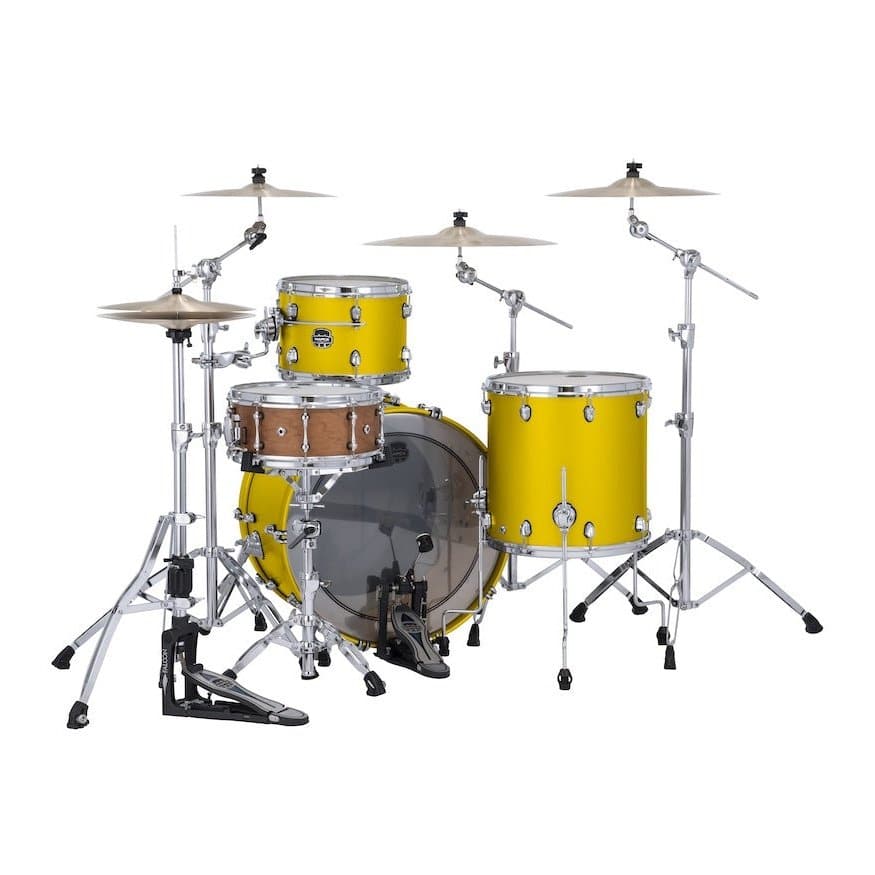 Mapex Saturn Evolution Hybrid Powerhouse Rock 3 Pc Drum Set Without Snare - 24/13/16 - Tuscan Yellow