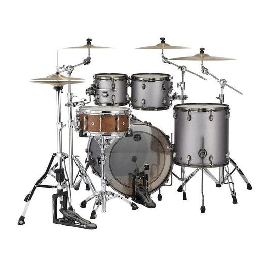 Mapex Saturn Evolution Rock 4 Pc Maple Drum Set Without Snare - 22/10/12/16 - Gun Metal Grey