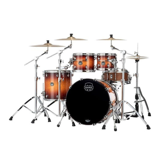 Mapex Saturn Evolution Rock 4 Pc Birch Drum Set Without Snare - 22/10/12/16 - Exotic Sunburst