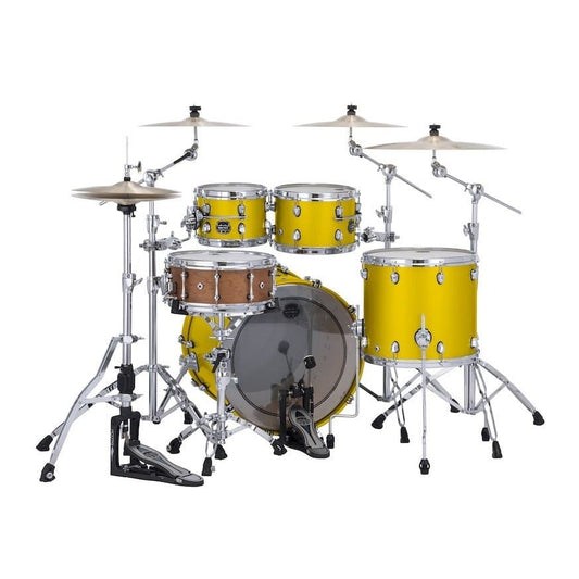 Mapex Saturn Evolution Classic 4 Pc Maple Drum Set Without Snare - 22/10/12/16 - Tuscan Yellow