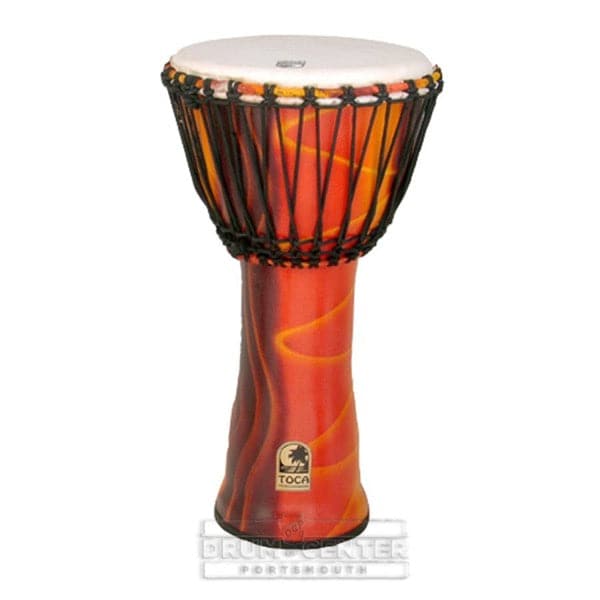 Toca Freestyle Rope Tuned Djembe 9" Fiesta