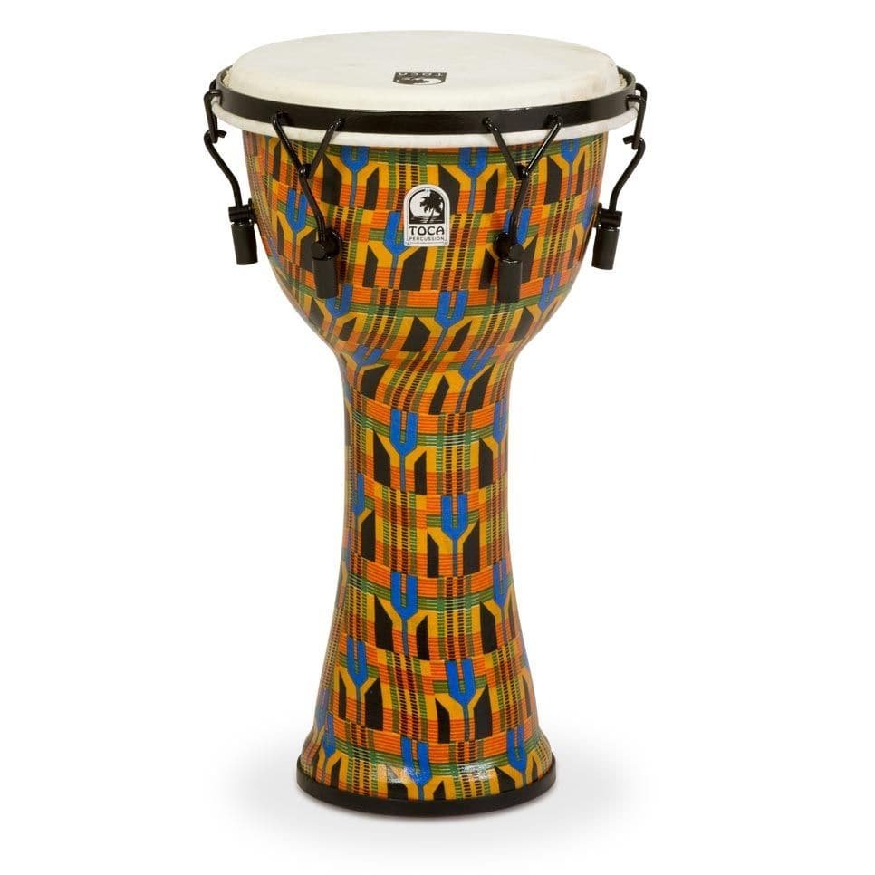 Toca Freestyle Mechanically Tuned Djembe 10" Kente