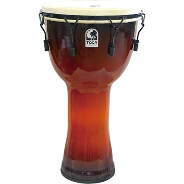 Toca Freestyle Mechanically Tuned Djembe 14" African Sunset w/Bag