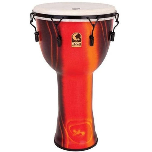 Toca Freestyle Mechanically Tuned Djembe 14" Fiesta w/Bag