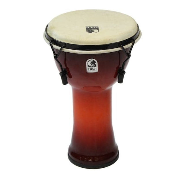 Toca Freestyle 2 Djembe Mechanically Tuned 12 In African Sunset