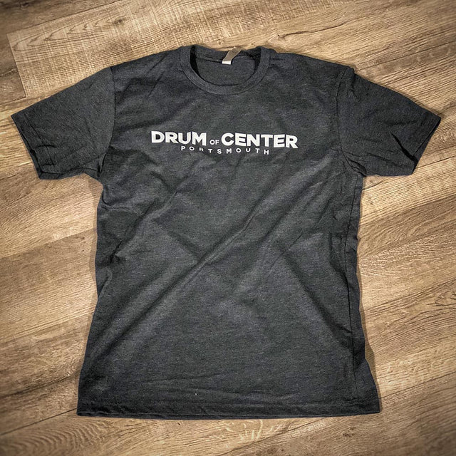 DCP Apparel : T-Shirt, Charcoal w/Gray Logo, Large