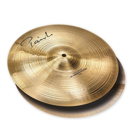 Paiste Signature Precision Heavy Hi Hat Cymbals 14"