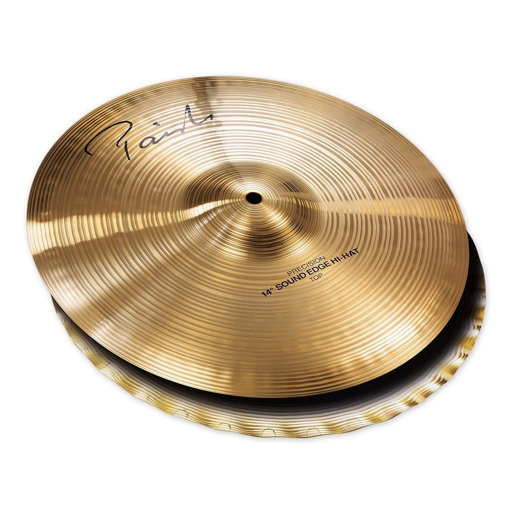 Paiste Signature Precision Sound Edge Hi Hat Cymbals 14"