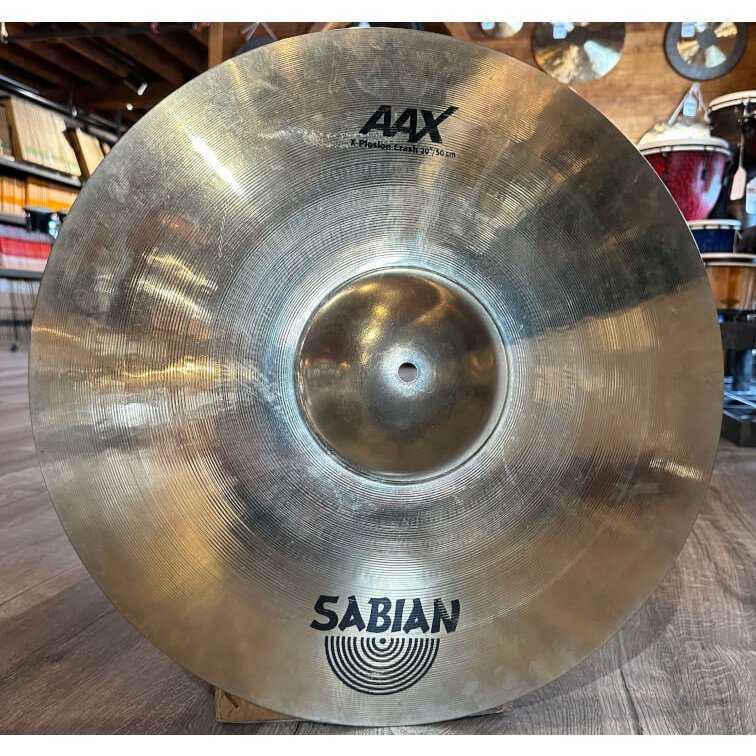 Used Sabian AAX X-Plosion Crash Cymbal 20" Brilliant