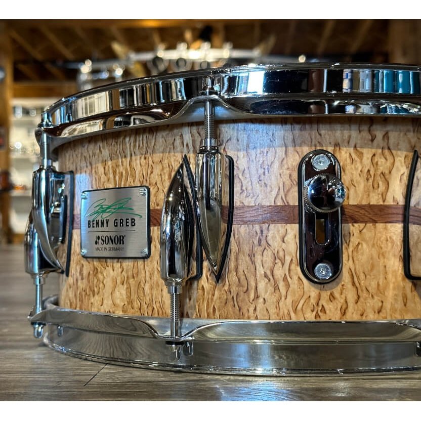 benny greb gear Used Sonor Benny Greb Signature Beech Snare Drum 2.0 13x5.75