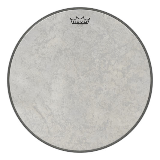 Remo Diplomat Skyntone Bass Drum Head - 18 - Brown, White