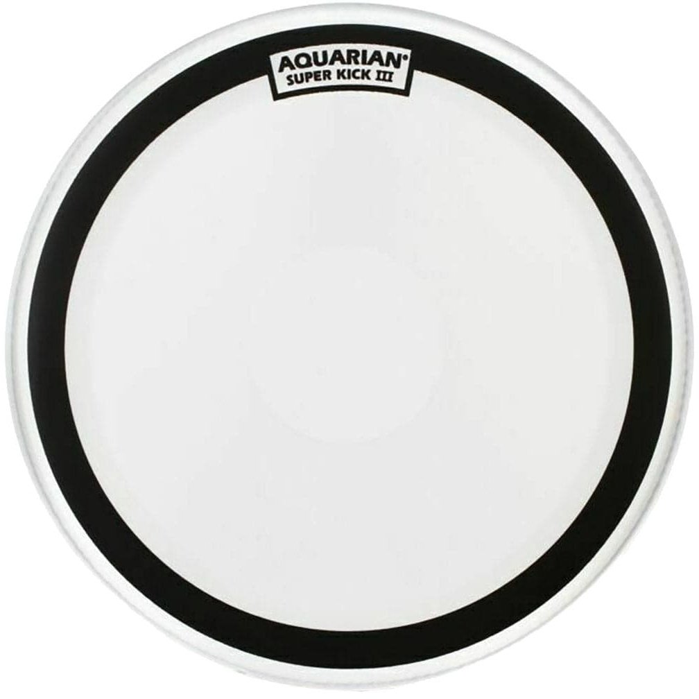 Aquarian Superkick III Bass Drumhead w/ Power Dot 22