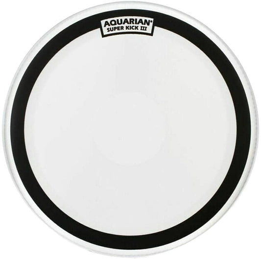 Aquarian Superkick III Bass Drumhead w/ Power Dot 28