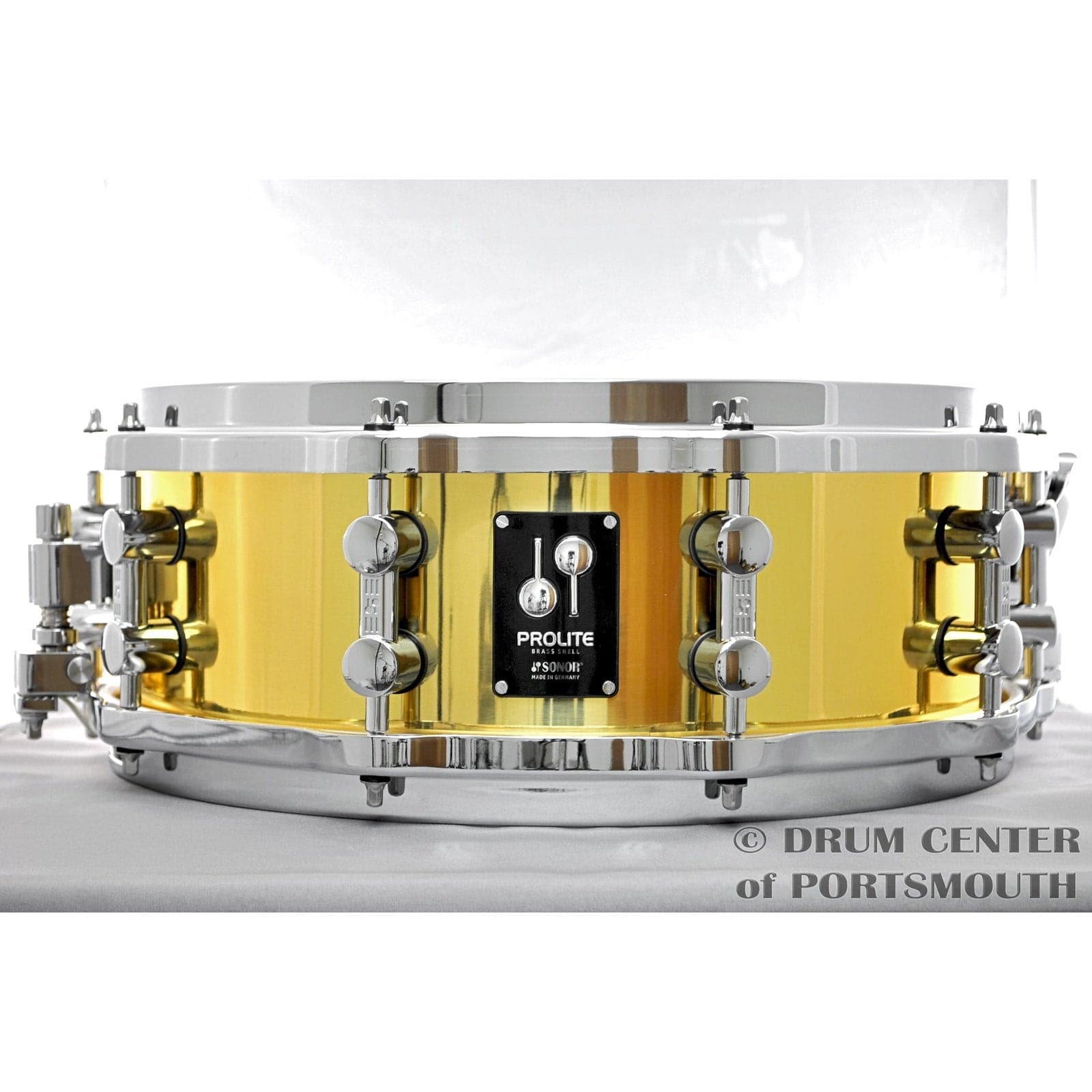 Sonor Prolite Brass Snare Drum 14x5 Cast Hoops | Drum Center Of