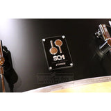 Sonor SQ1 3pc Drum Set 22/12/16 Black w/ Natural Hoops