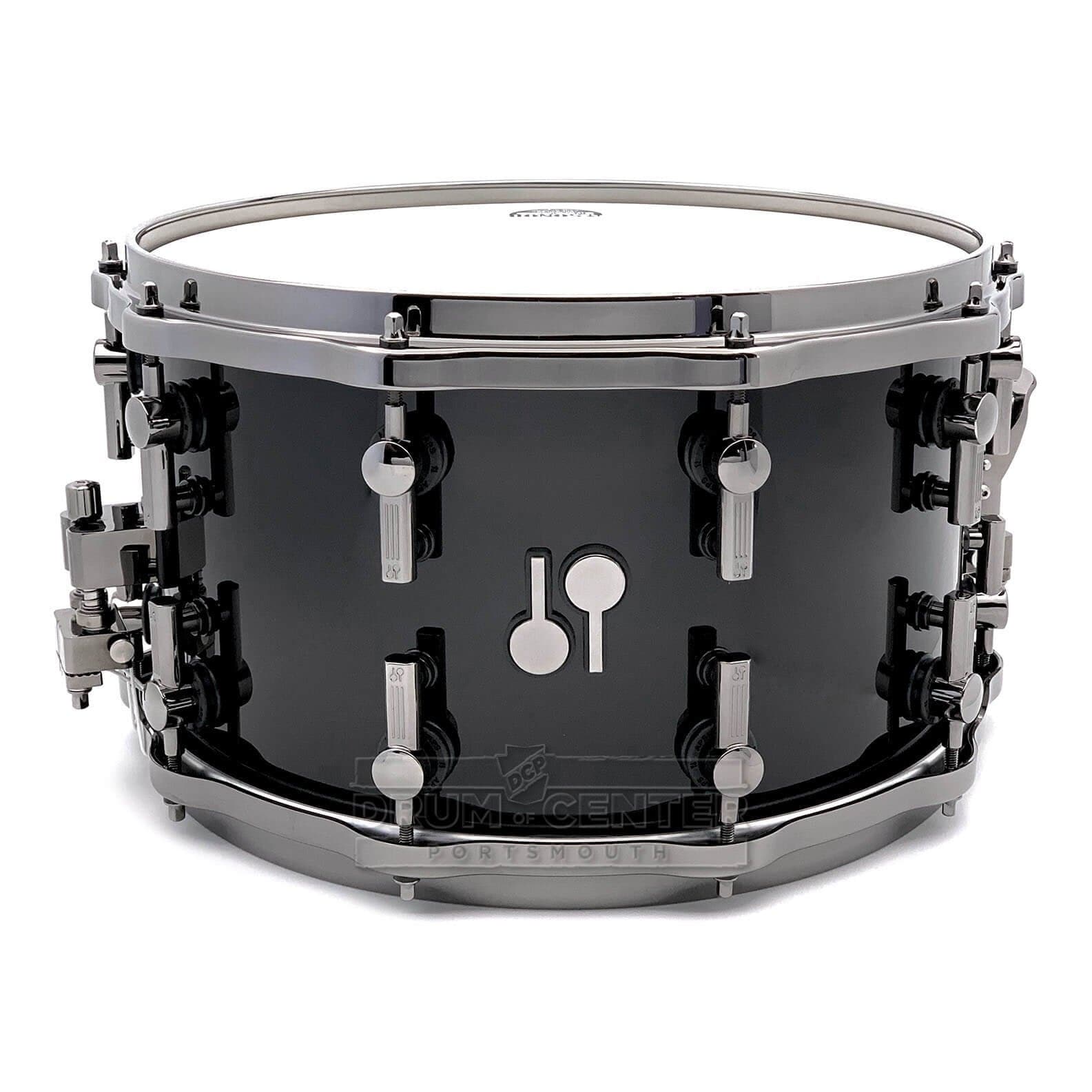 Sonor SQ2 Heavy Maple Snare Drum 14x8 Jet Black w/Black Hardware