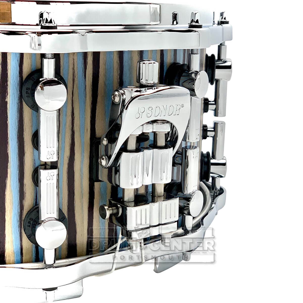 Sonor SQ2 Heavy Maple Snare Drum 14x7 Stratawood Semi Gloss