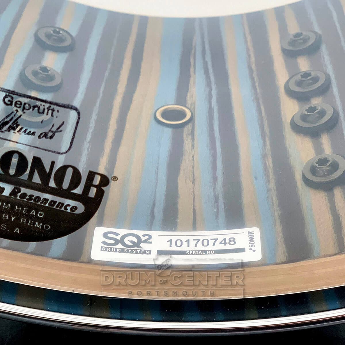 Sonor SQ2 Heavy Maple Snare Drum 14x7 Stratawood Semi Gloss