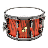Sonor SQ2 Heavy Maple Snare Drum 14x8 Fiery Red Semi Gloss w/Black Hw