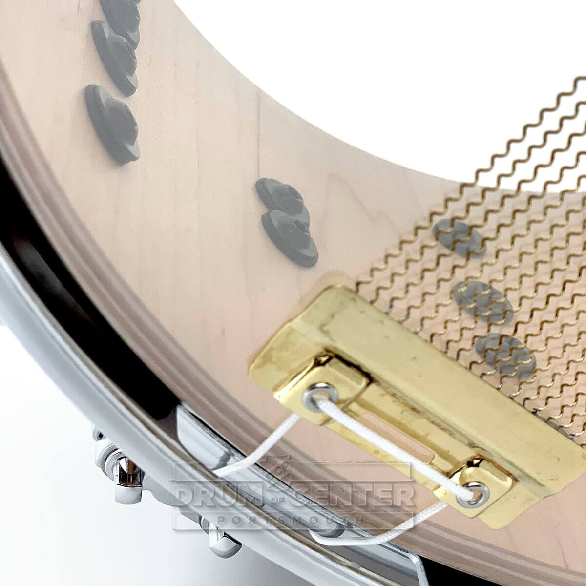 Sonor SQ2 Thin Maple Snare Drum 13x7 Birdseye Amber Semi Gloss