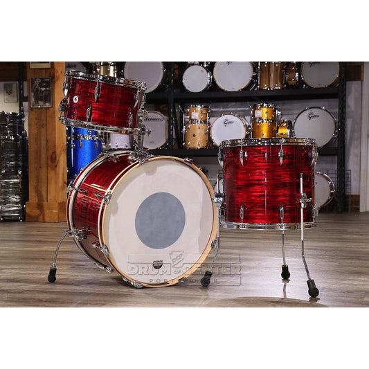 Sonor Vintage 3pc Rock Drum Set Vintage Red Oyster w/Tom Mount