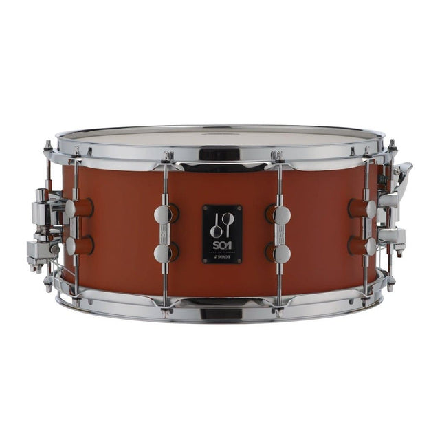 Sonor SQ1 Snare Drum 13x6 - Satin Copper Brown