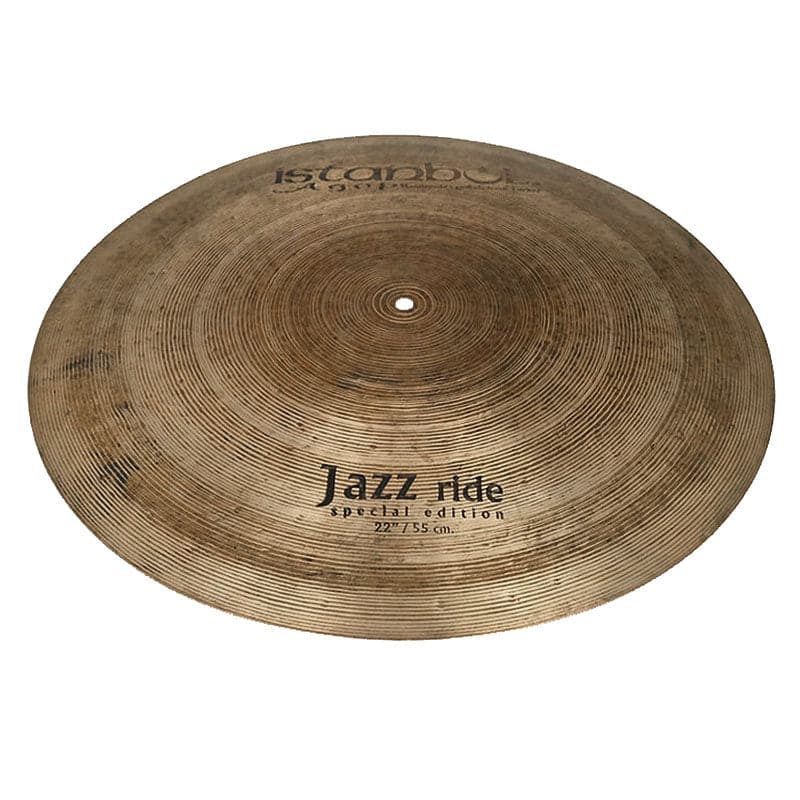 Istanbul Agop Special Edition Jazz Flat Ride Cymbal 22" 2020 grams