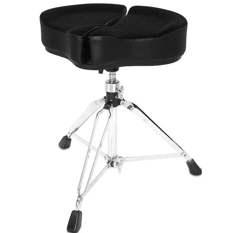 Ahead Spinal G Saddle Drum Throne Black Cloth Top/Black Sides