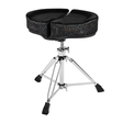 Ahead Spinal-G Saddle Drum Throne Black Cloth Top/Black Sparkle Sides