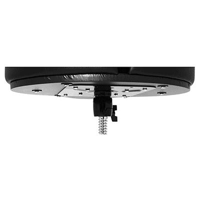 Ahead Spinal-G Saddle Drum Throne Black Cloth Top/Black Sparkle Sides