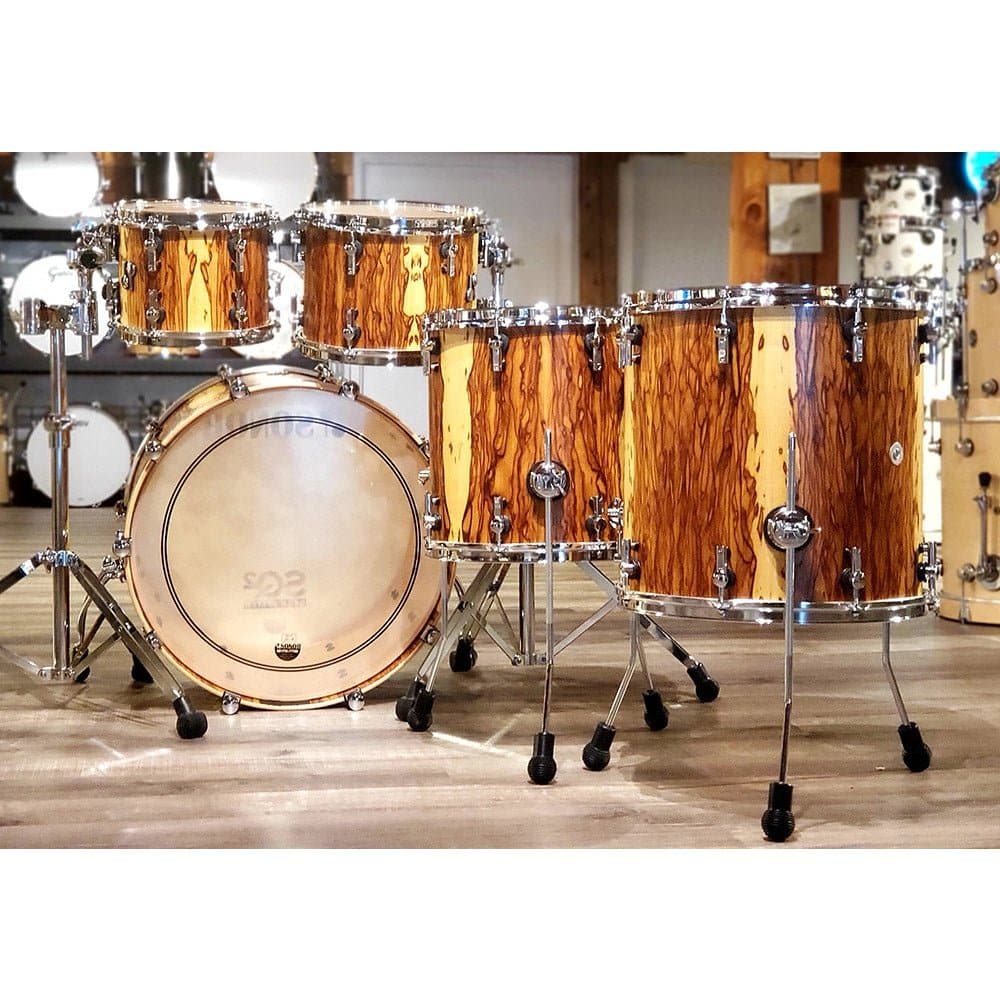 Sonor SQ2 Vintage Maple 5pc Drum Set Matte African Marble