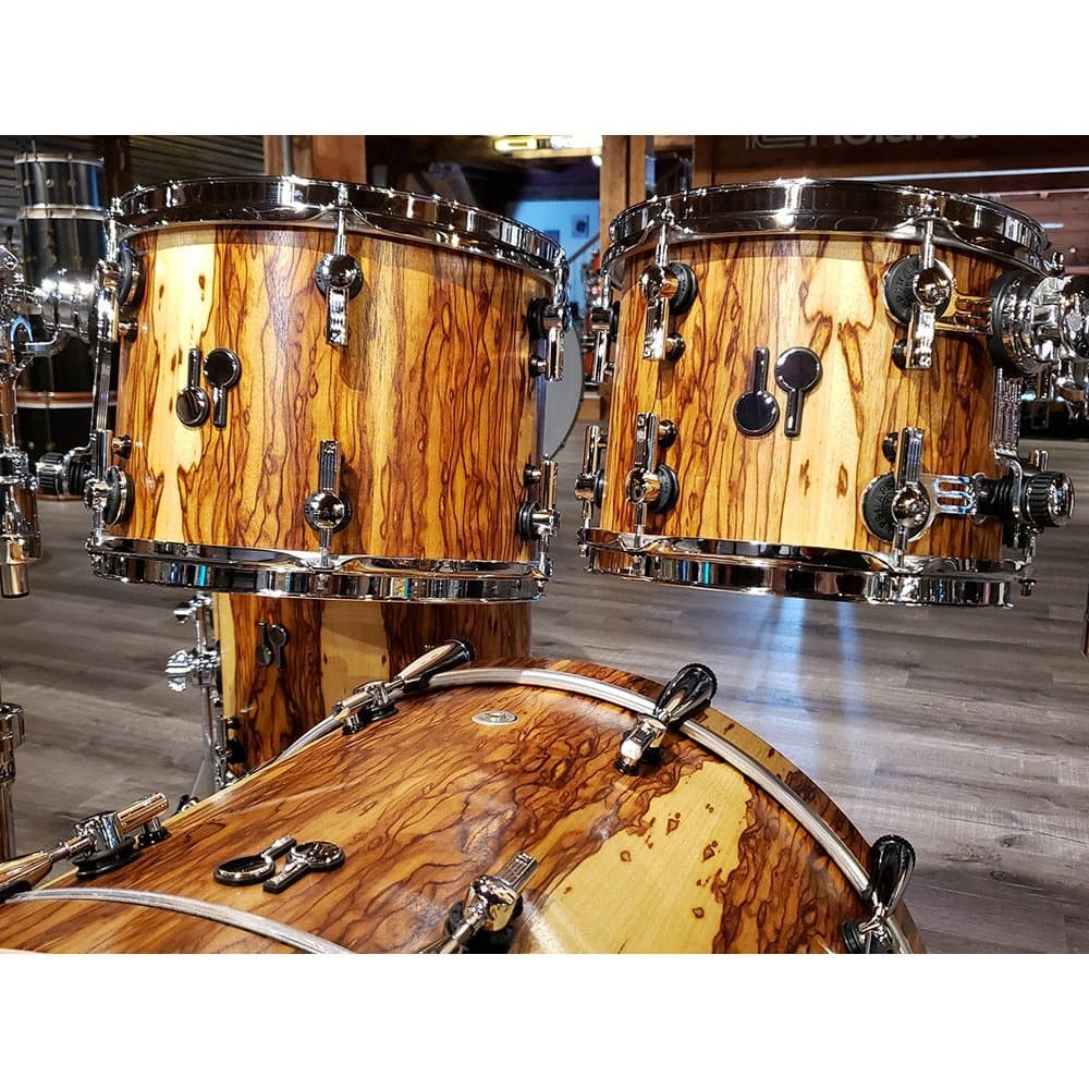 Sonor SQ2 Vintage Maple 5pc Drum Set Matte African Marble