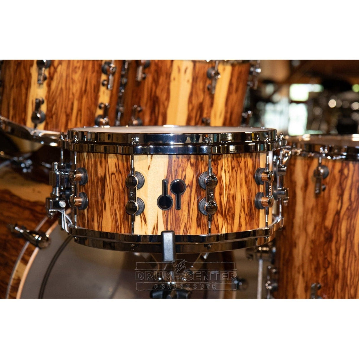 Sonor SQ2 Beech 6pc Drum Set African Marble Semi Gloss