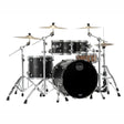 Mapex Saturn Rock 4pc Drum Set Without Snare - Satin Black