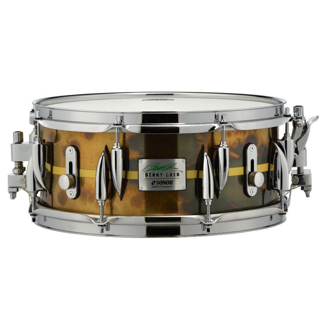 Sonor Benny Greb Signature Vintage Brass Snare Drum 13x5.75