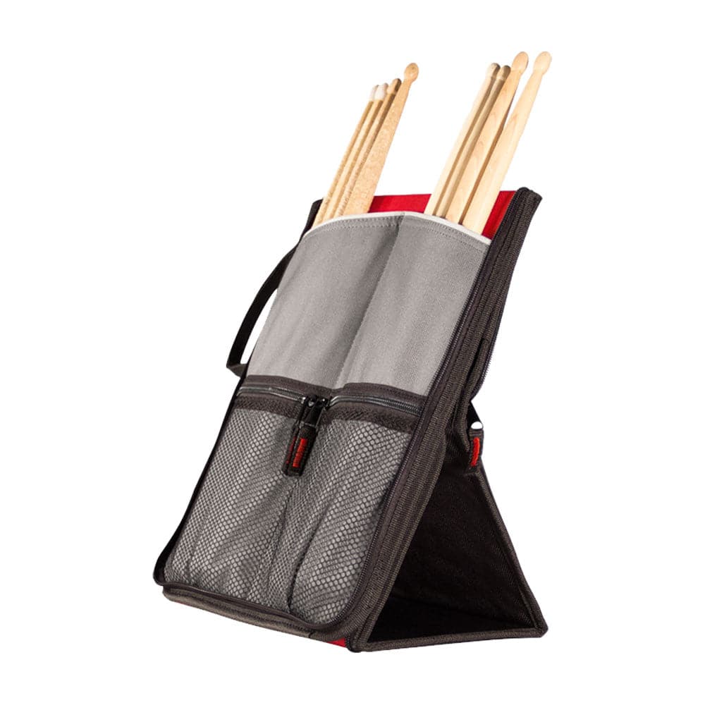 Sabian Accessories : StickFlip Drum Stick Bag Black/Red