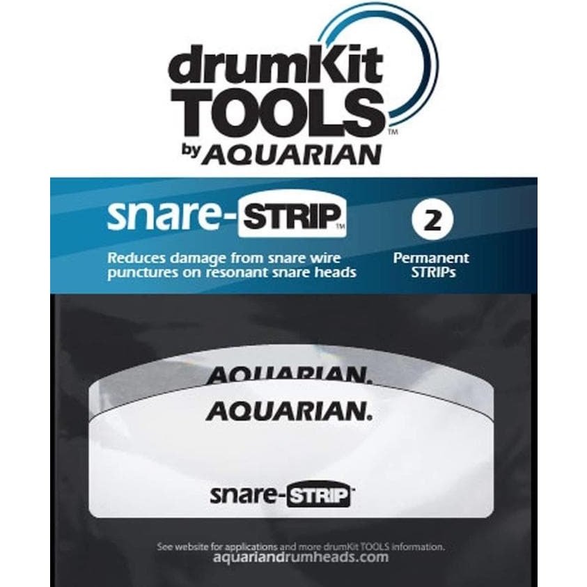 Aquarian snareSTRIP Snare Wire Head Guard 2pack