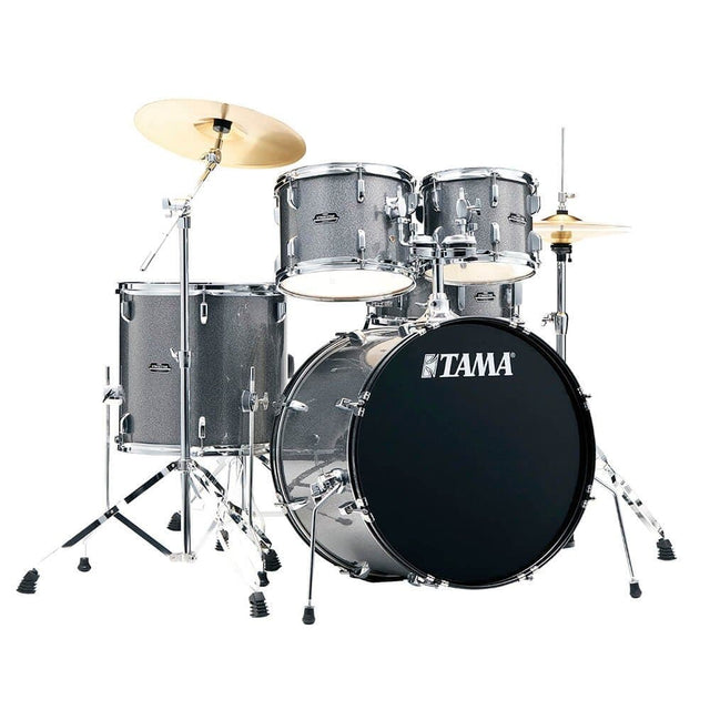 Tama Stagestar 5pc Drum Set w/22BD Cosmic Silver Sparkle