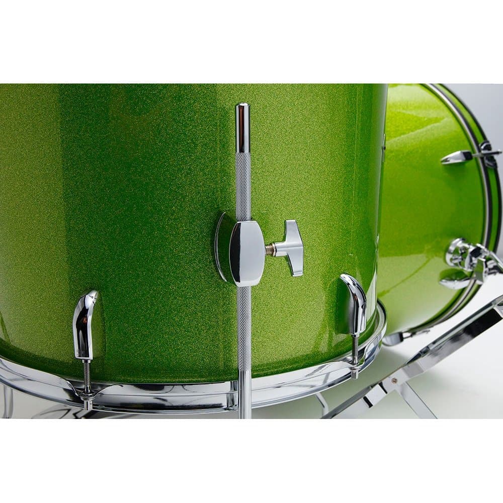 Tama Stagestar 5pc Drum Set w/22BD Lime Green Sparkle