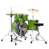Tama Stagestar 5pc Drum Set w/22BD Lime Green Sparkle