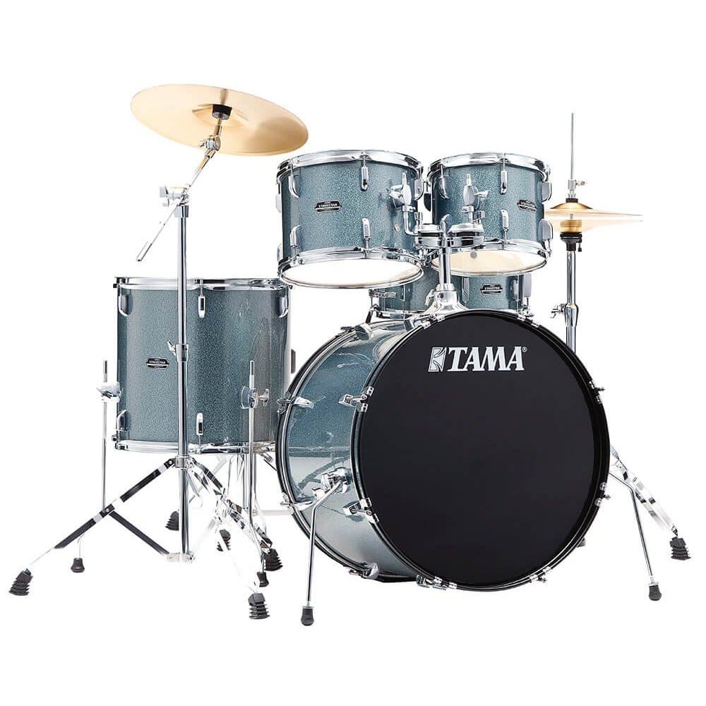 Tama Stagestar 5pc Drum Set w/22BD Sea Blue Mist