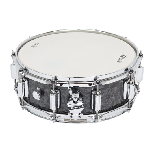 Rogers SuperTen Wood Shell Snare Drum 14x5 Black Diamond Pearl