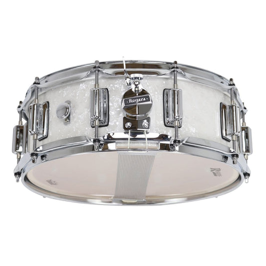 Rogers SuperTen Wood Shell Snare Drum 14x5 White Marine Pearl