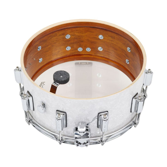 Rogers SuperTen Wood Shell Snare Drum 14x6.5 Red Onyx