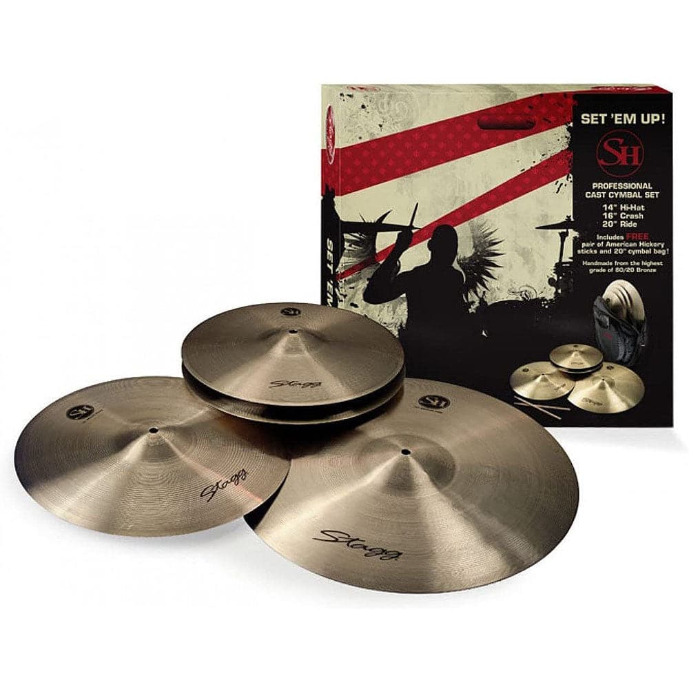 Stagg SH Cymbal Set w/ Gig Bag