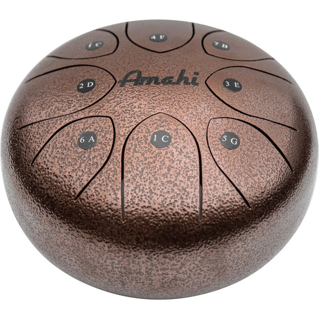 Amahi Steel Tongue Drum 8 - Bronze