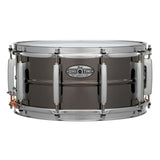 Pearl Sensitone Heritage Alloy Snare Drum - 14x6.5 - Black Nickel Over Brass